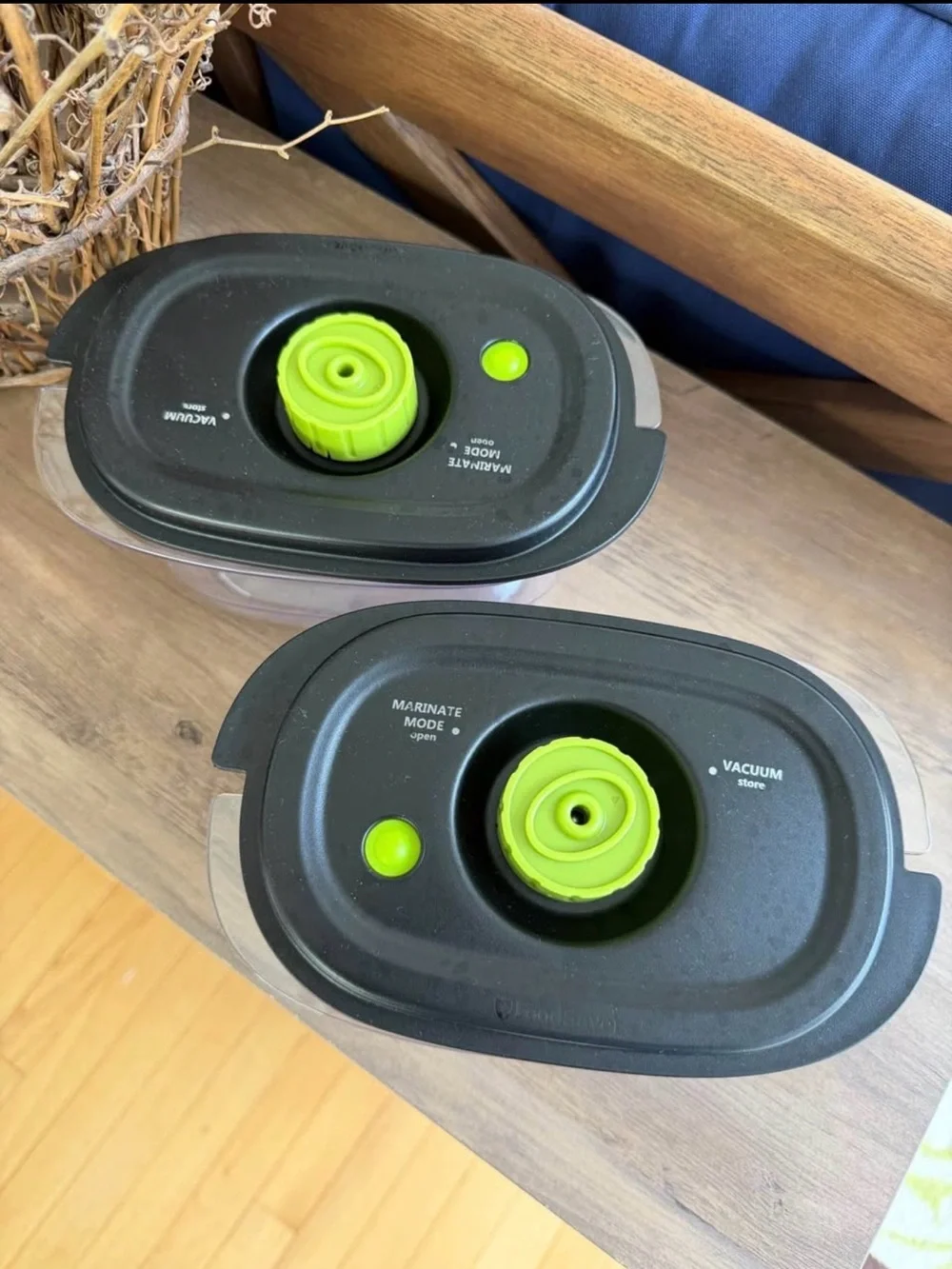 Food saver Vacuum Food Storage Containers - 2 Pack